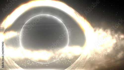Black Hole simulation in the interstellar space