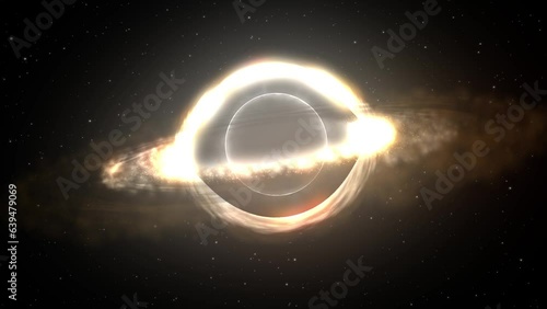 Black Hole simulation in the interstellar space