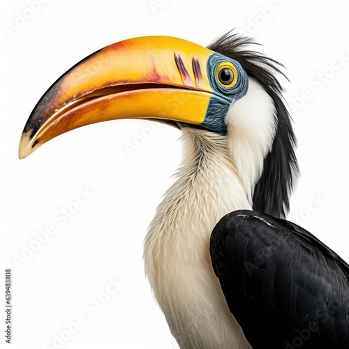 toucan isolated on white background © kimly