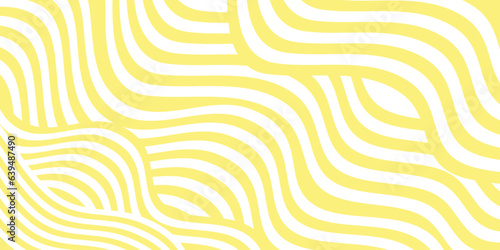 Pattern texture of Chinese noodles, Spaghetti, pasta or Ramen noodles. Vector illustration.