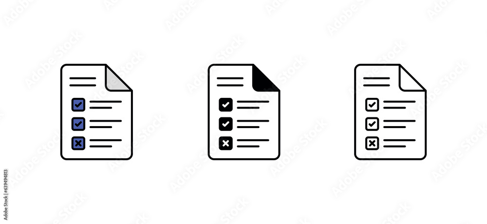 Test icon design with white background stock illustration Test icon design with white background stock illustration