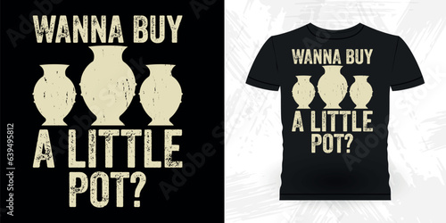 Funny Ceramic Artist Retro Vintage Pottery Maker T-shirt Design