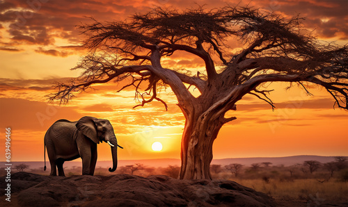 a lone elephant © Debi Kurnia Putra