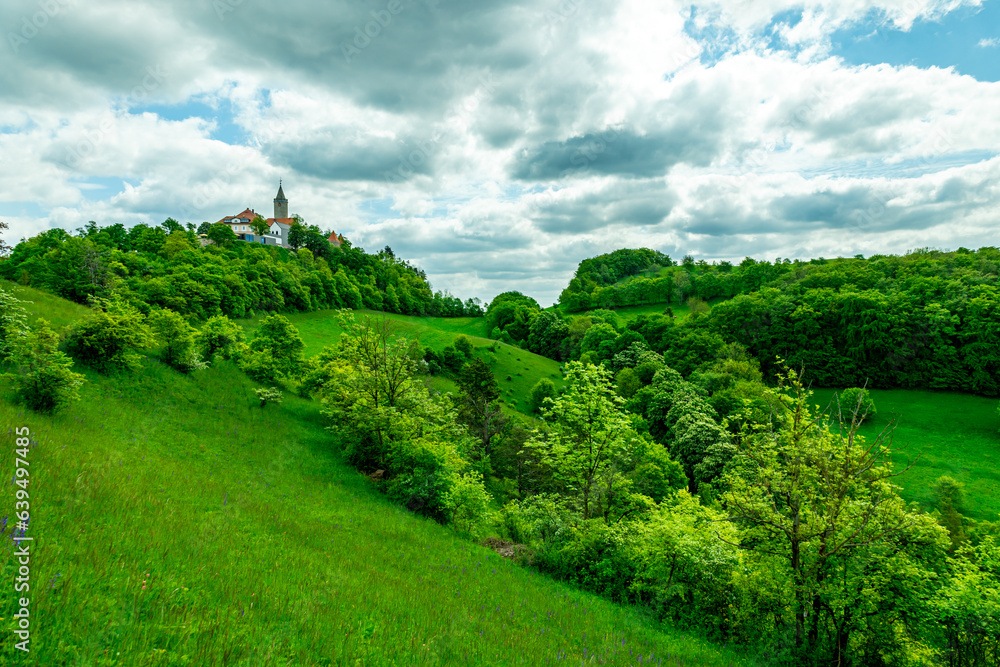 Sommerliche Wandertour durch das Saale Tal zur wunderschönen Leuchtenburg bei Kahla - Thüringen - Deutschland