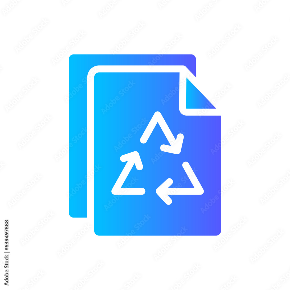 paper recycle line icon paper recycle line icon