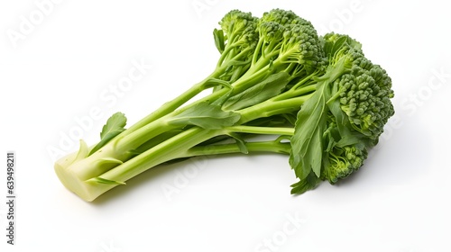 broccoli on a white background