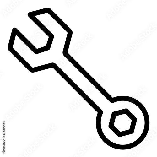 Wrench Tool outline icon