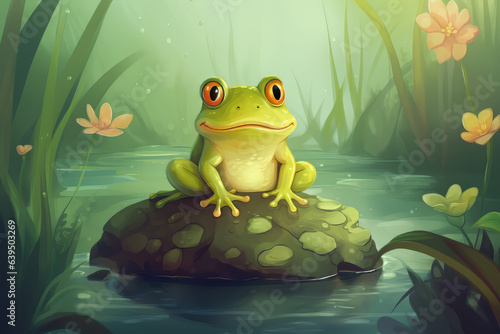 A Frog in its Place