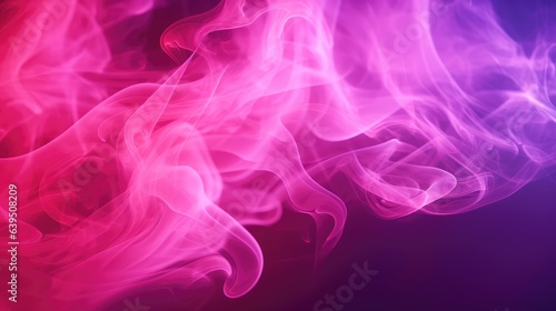 Neon Pink Smoke Background