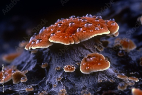 Image showing histoplasma capsulatum fungus. Generative AI photo
