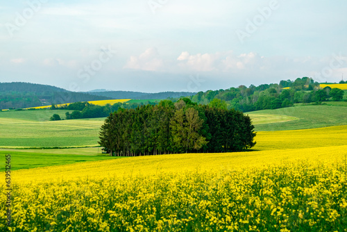 Sommerliche Fahrradtour durch das Schmalkaldener Umland bis in Werratal bei Fambach - Thüringen - Deutschland photo