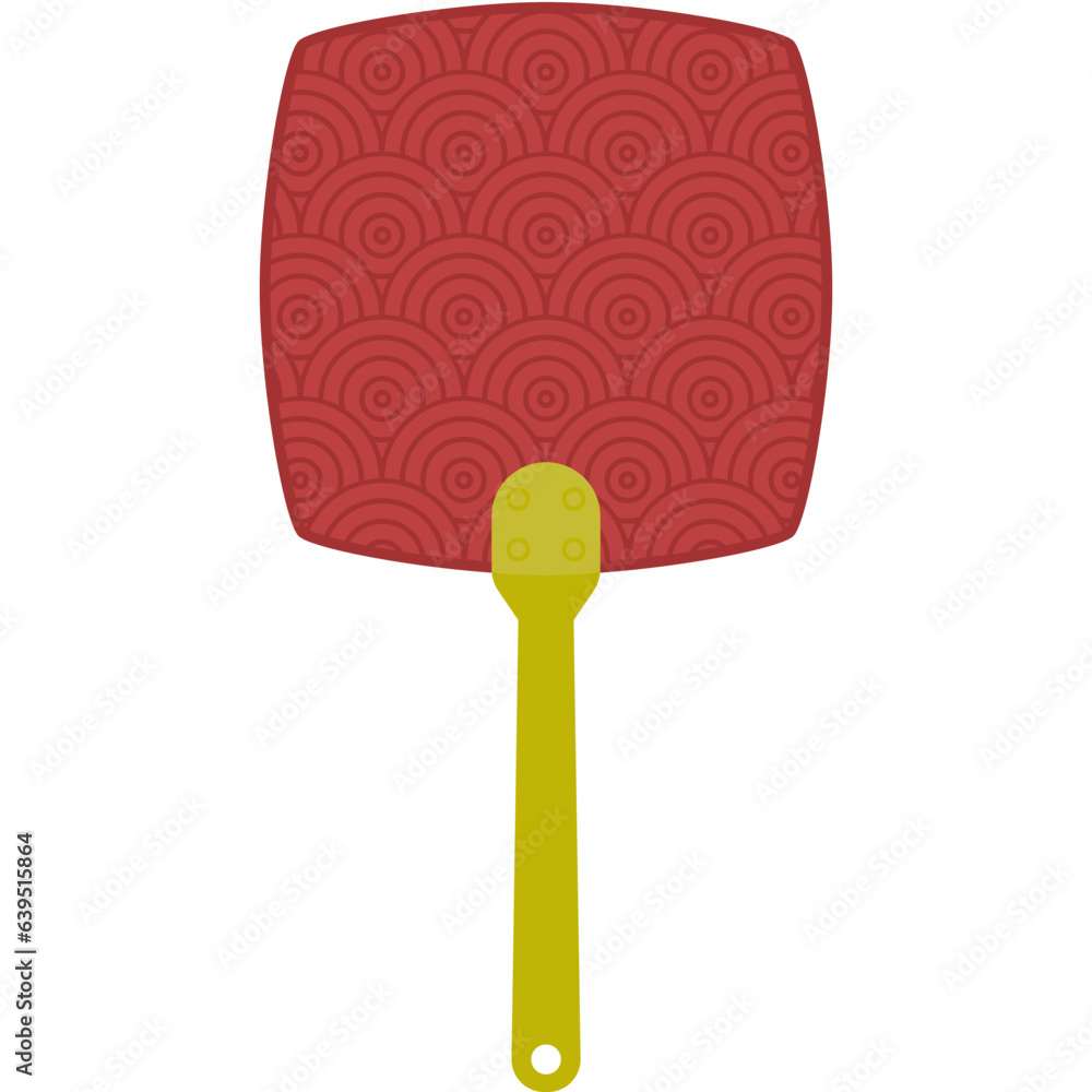 Aesthetic Manual Handle Hand Fan Chuseok Circle Style Collection Aesthetic Manual Handle Hand Fan Chuseok Circle Style Collection