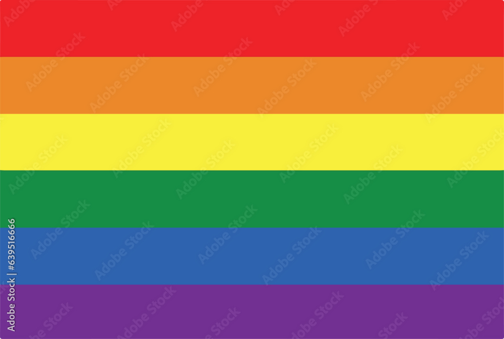 Naklejka premium image of pride flag eps.10 