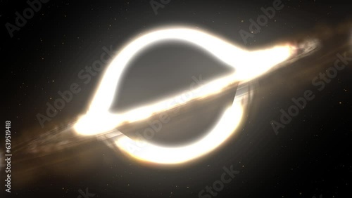 Black Hole simulation in the interstellar space