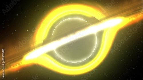 Black Hole simulation in the interstellar space