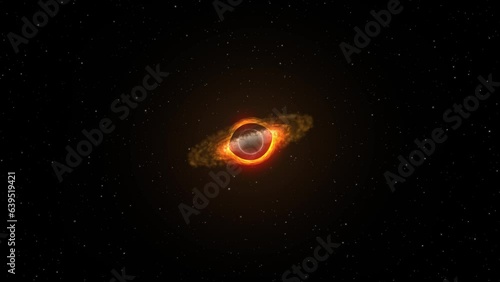 Black Hole simulation in the interstellar space