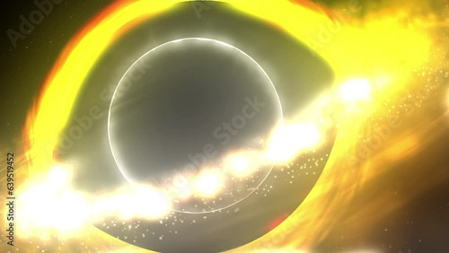 Black Hole simulation in the interstellar space