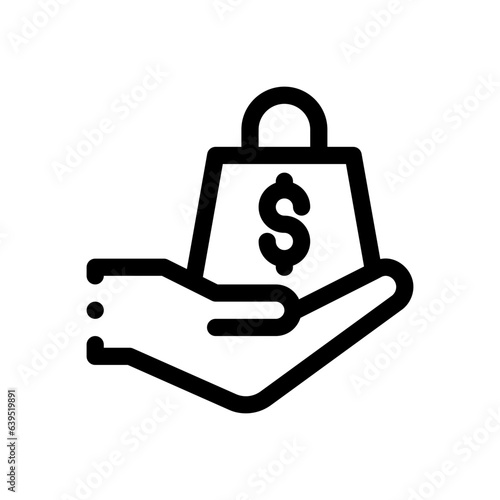 obligation line icon