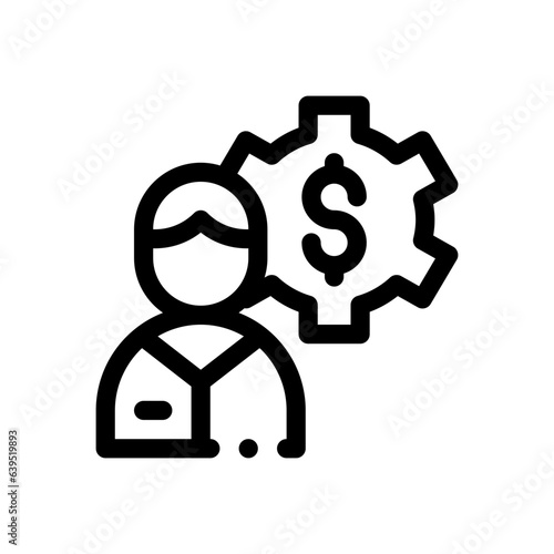obligation line icon