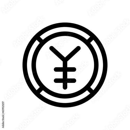 yen line icon