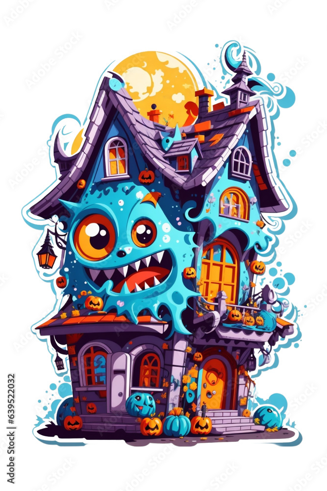 house kawaii halloween graphics white background house kawaii halloween graphics white background