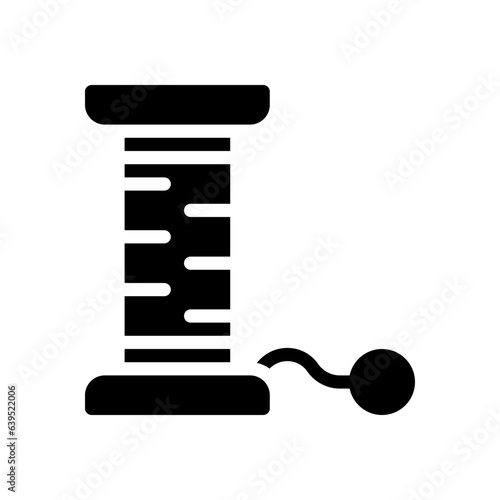 scratcher glyph icon