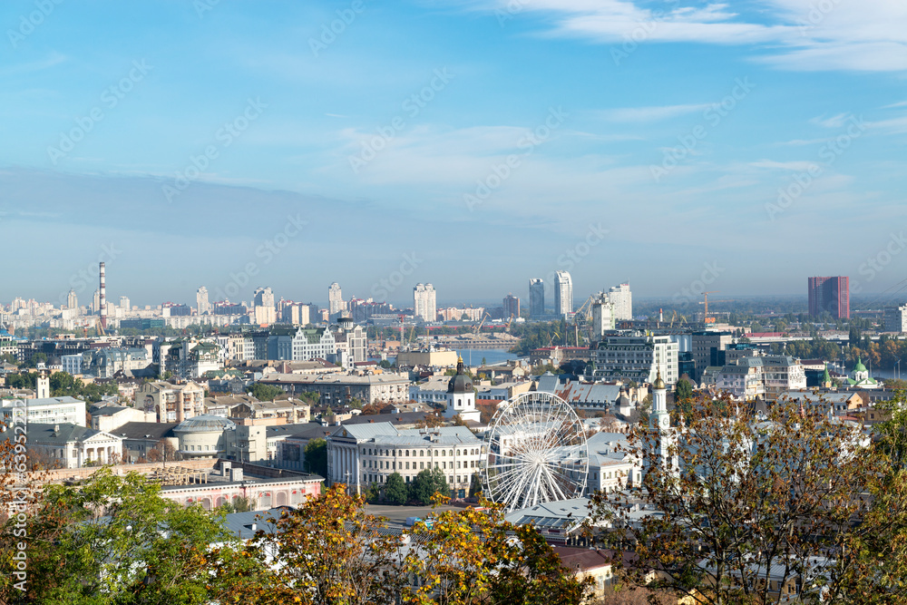 Kyiv panoramic view