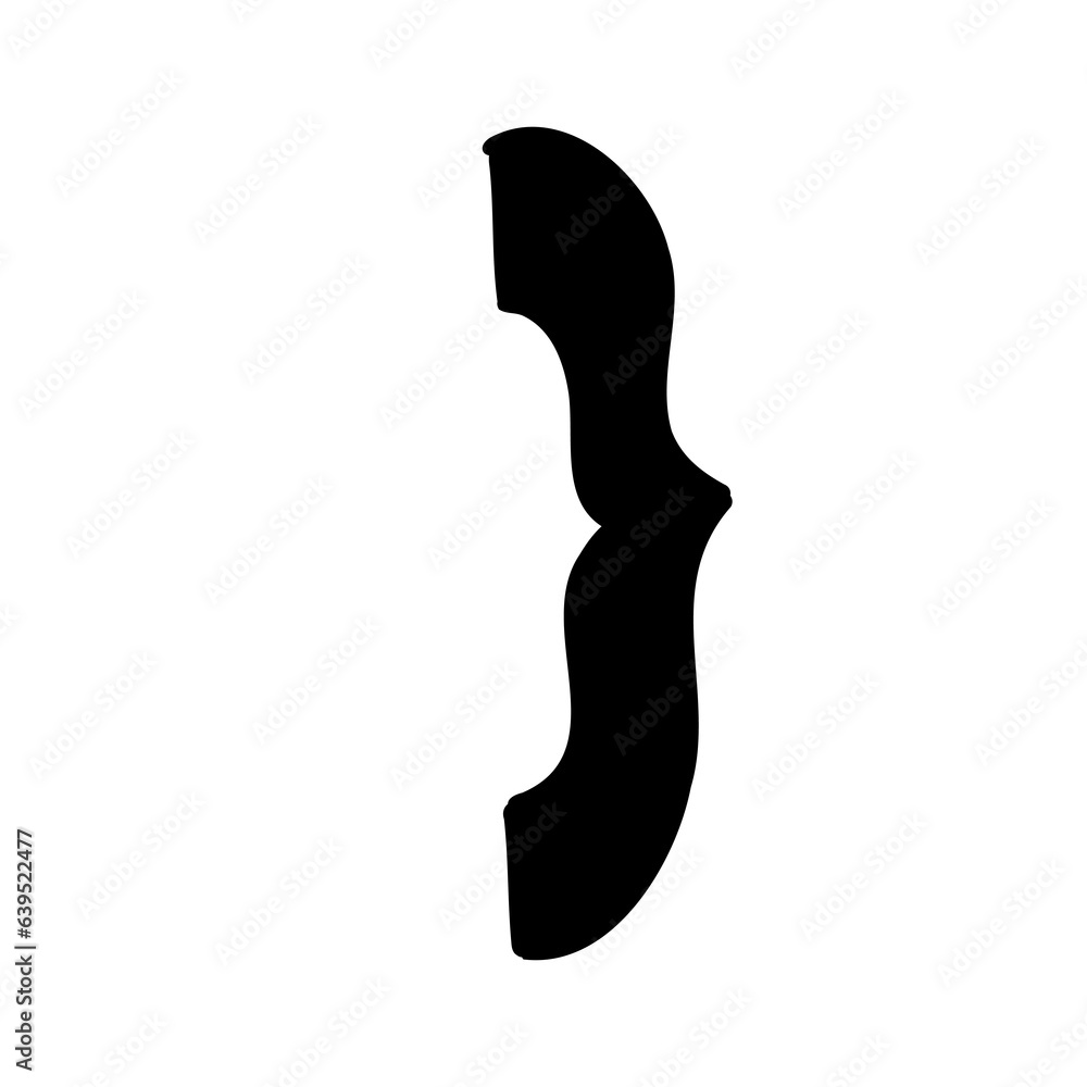 Symbol close right brace black font in childlike style isolated on white background. For font, typography, branding, logo, lettering, education, signboard, alphabet, presentation, paper. Symbol close right brace black font in childlike style isolated on white background. For font, typography, branding, logo, lettering, education, signboard, alphabet, presentation, paper.
