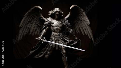 Fotografia Illustration of Archangel Michael