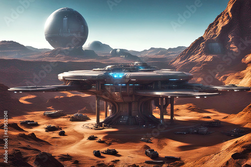Modern Scientific Station o...