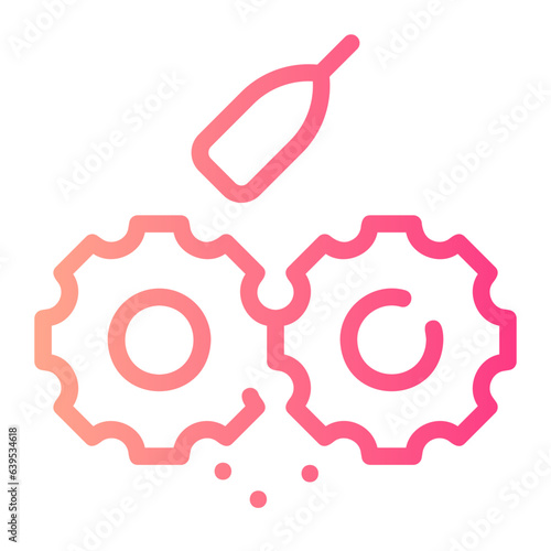 crusher gradient icon