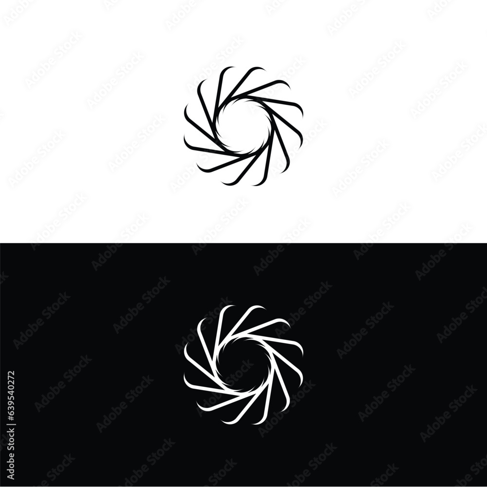 Fototapeta premium Circle vector logo template design