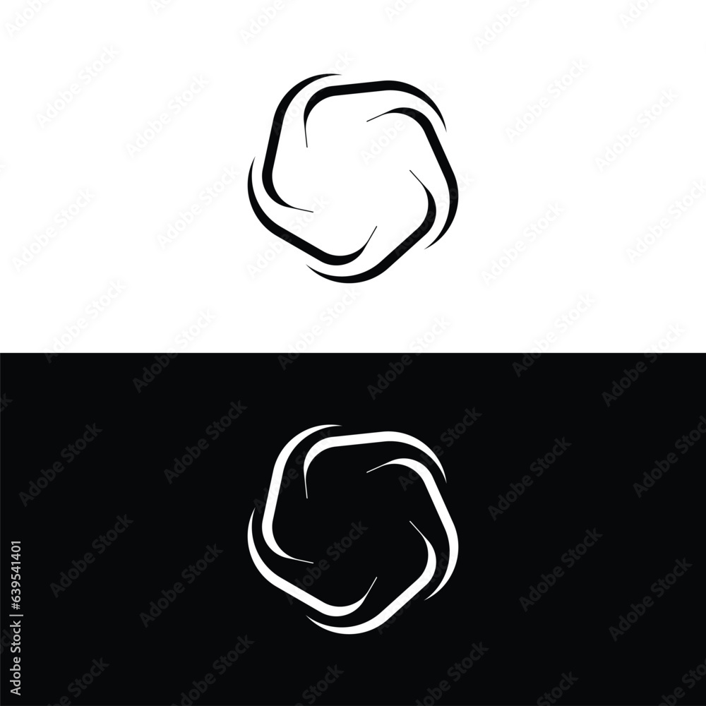 Circle vector logo template design . Circle icon . Circle silhouette Circle vector logo template design . Circle icon . Circle silhouette