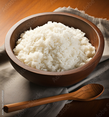 A Closed-Up Shot of A Plate of Rice