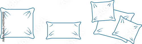 pillows for rest and sleep, bed linen, upholstered furniture and bed pillows