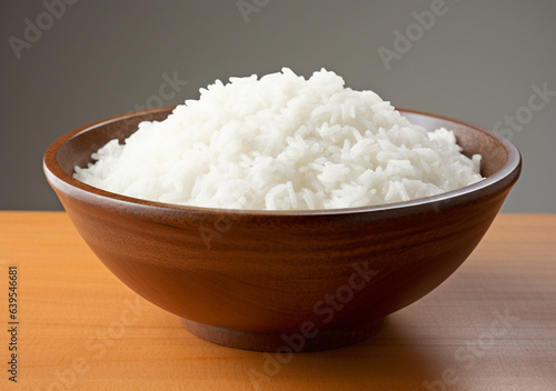 A Closed-Up Shot of A Bowl of Rice