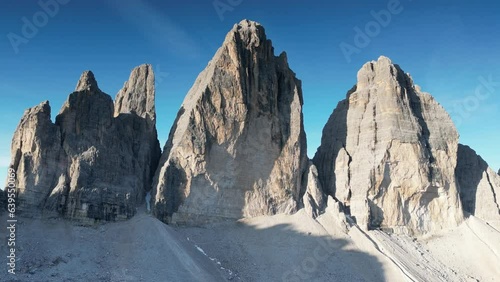 Drei Zinnen in den Dolomiten