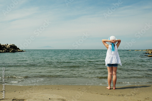 person on the beach