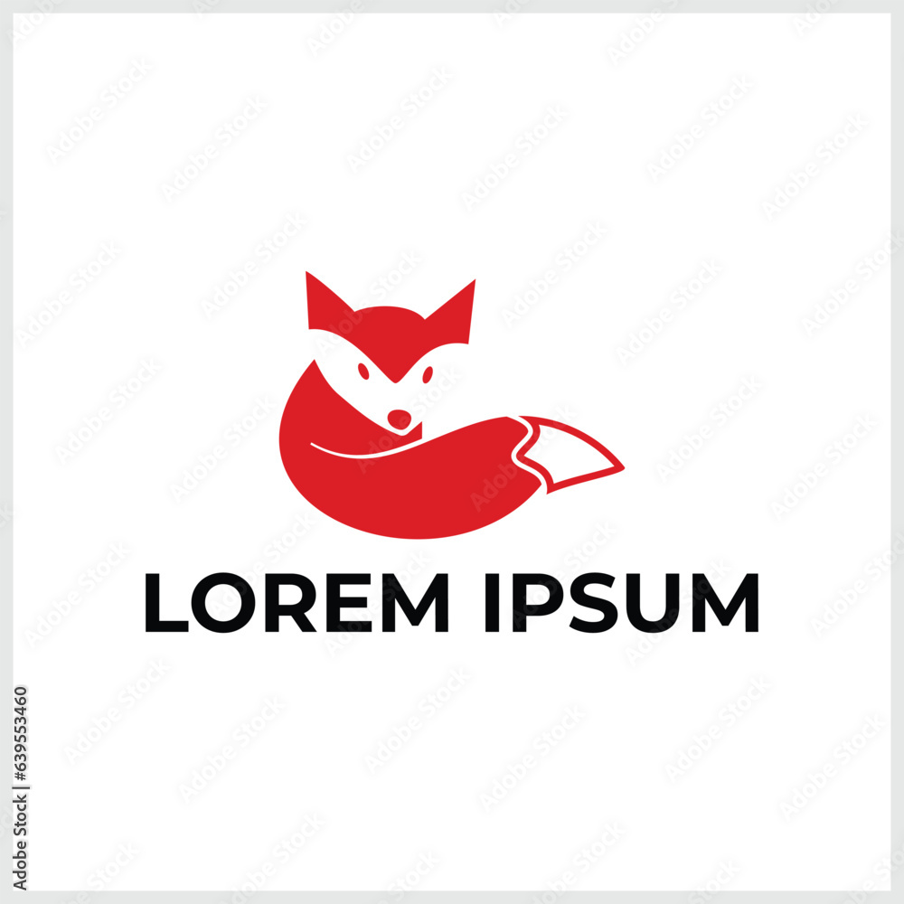 Vector image of an fox head on white background, Wild Animals, Vector illustration. Vector image of an fox head on white background, Wild Animals, Vector illustration.