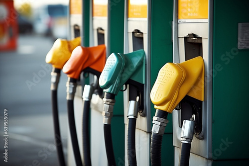 Diesel oil fuel pump energy handle station gas gasoline station gas