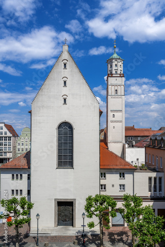 Obraz na płótnie The historic St. Moritz church in Augsburg w salonie