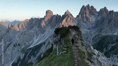 Cadini di Misurina Aussichtspunkt in den Dolomiten, Italien
