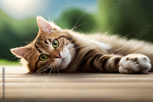 portrait of a cat © Haji_Arts