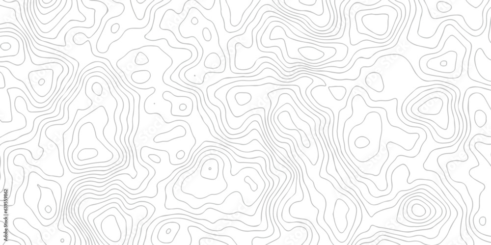  Black and white lines seamless Topographic map patterns, topography line map. Vintage outdoors style. The stylized height of the topographic map contour in lines and contours isolated on transparent.