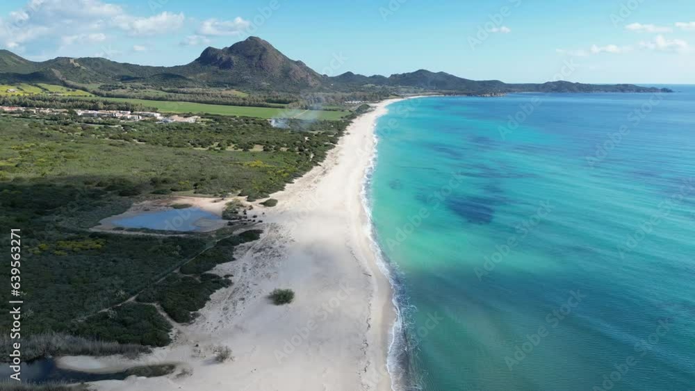 Spiaggia Rei Sole in Sardinien Spiaggia Rei Sole in Sardinien