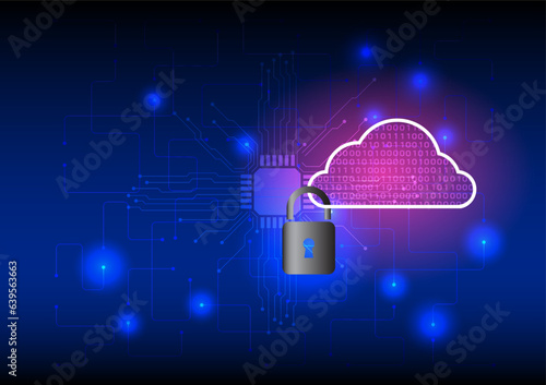 lock the cloud for security