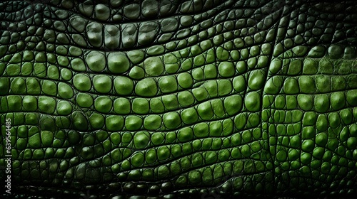 Canvas Print The texture of crocodile, alligator or lizard skin.