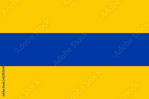 Flag of Lisse Municipality  South Holland or Zuid-Holland province  Kingdom of the Netherlands  Holland 