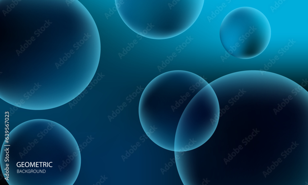 Bubble with Deep Blue vector abstract background for wallpaper , template , blur gradian , decoration , presentation Bubble with Deep Blue vector abstract background for wallpaper , template , blur gradian , decoration , presentation
