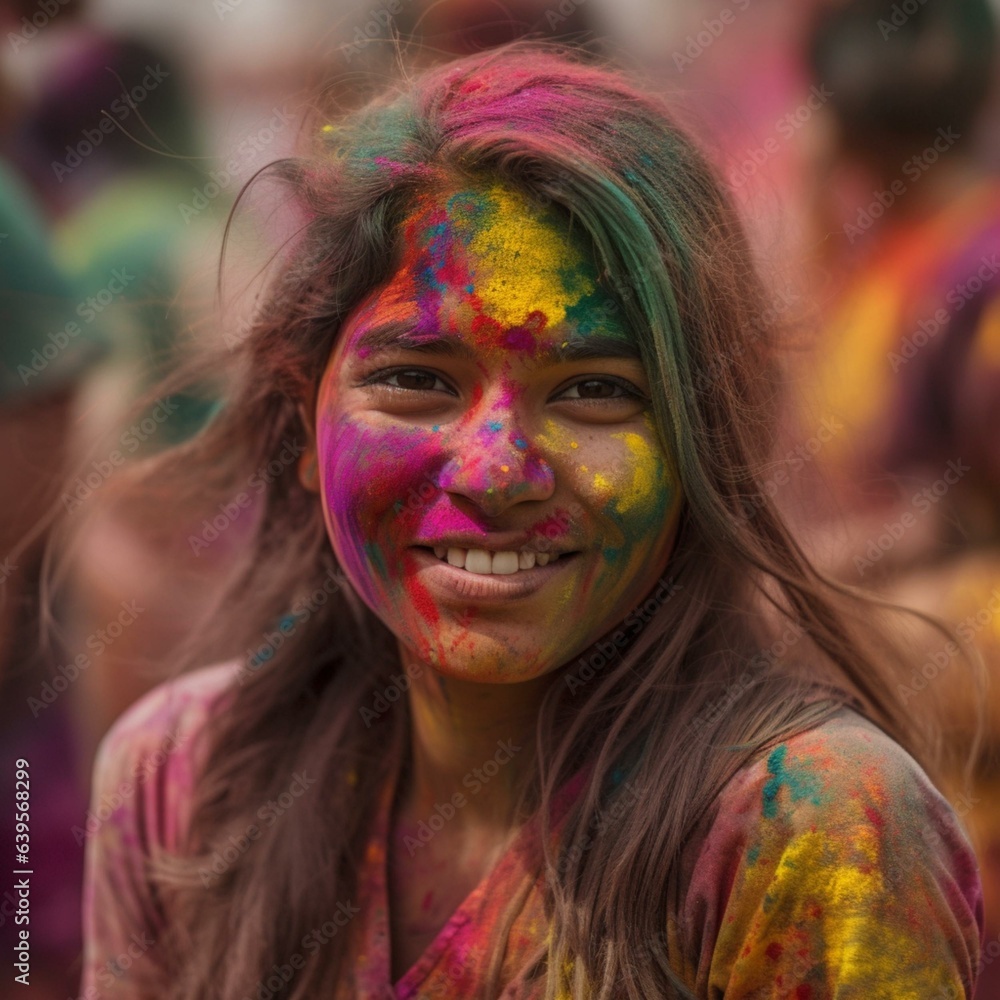 Amidst the lively tapestry of a cultural festival, spirited individuals unite in joyous celebration. Vibrant colors, rhythmic beats, and jubilant laughter paint a vivid portrait.